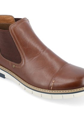 【美国奥莱】直发 Vance Co. Waylon 套穿式切尔西靴 - 棕色