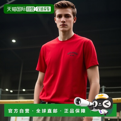 香港直邮DSQUARED2 男士T恤 S74GD1477D20020305W AW2025男装