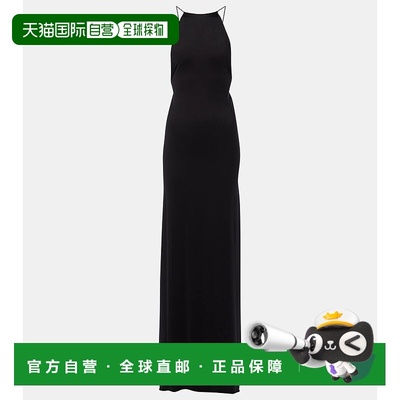 1h可退 香港直邮Coperni 女士 Suspended 三角形露背长款连衣裙