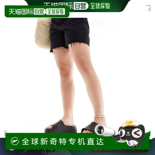 防滑鞋 Freedom 设计宽版 黑 底防水台凉拖 ASOS 香港直邮潮奢 女士