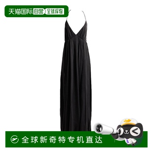 香港直邮潮奢 女士 1h可退 ZIMMERMANN 舒 高雅连衣裙 black黑色