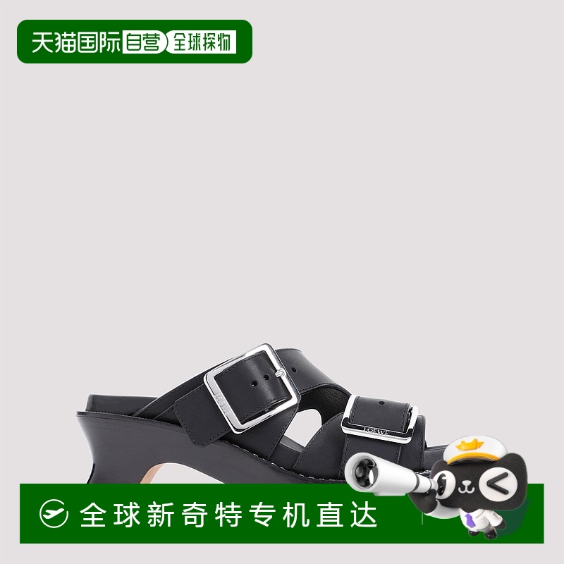 1h可退 香港直邮LOEWE 女士凉鞋 L814465X831100 CO 黑色 