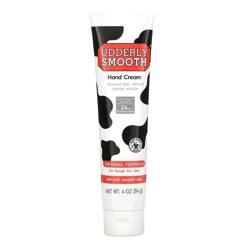 香港直郵Udderly Smooth安特麗護(hù)手霜保濕柔滑清新不油膩114g正品