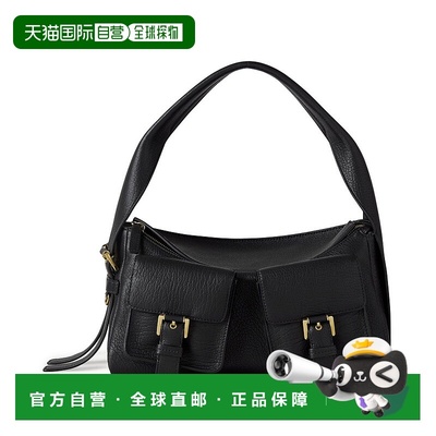 自营mulberryMaggie Shoulder Bag - black 美国奥莱直发斜挎包
