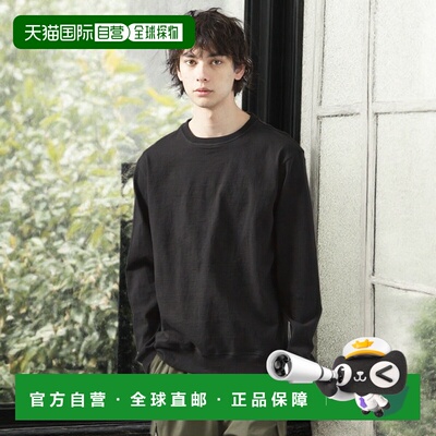 1h可退 日本直邮BARBARIAN 男士轻质圆领长袖T恤 04489820204