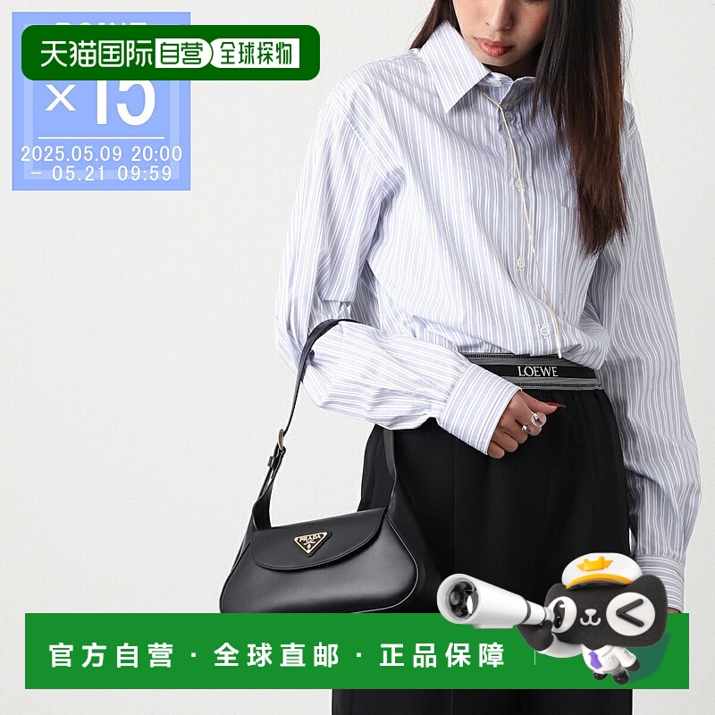 日本直邮PRADA 单肩包 2WAY 手提包黑色女士 1bd358 vooo 2aix f0