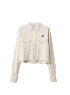 MIU MIU 女士针织毛衣 MMF945SOOO16OGF0009BIANCO