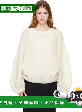 1h可退 香港直邮潮奢 toteme 女士 灰白色毛衣 261WRT0652YA0161