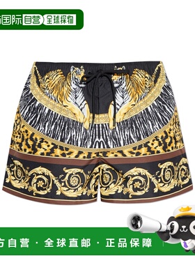 香港直邮Versace 抽绳短裤 10188831A15945休闲裤