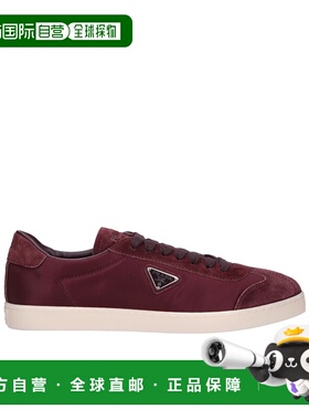 香港直邮PRADA 男士运动鞋 2EE454D7CFG000F0007 AW2025男鞋红色