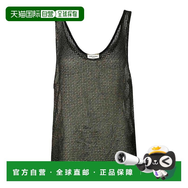 香港直邮SAINT LAURENT 女士背心吊带 632841Y3B611055 AW2020