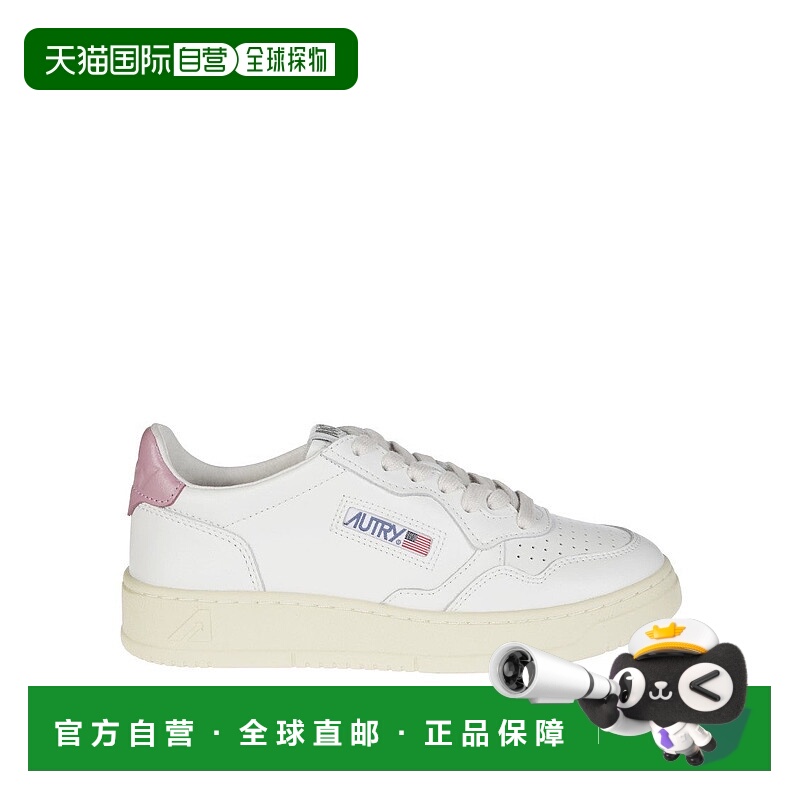 自营autry奖牌获得者低女式运动鞋-白色 美国奥莱直发