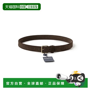 1h可退 日本直邮Anderson's 男士90年代档案款麂皮腰带 705200023