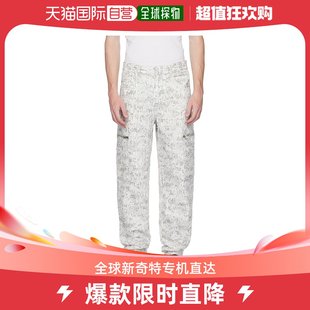 裤 香港直邮潮奢 男士 灰色做旧工装 白色 Givenchy