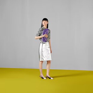 GUCCI GG羊毛结子绒提花上衣 古驰 女士
