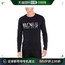 50372498 香港直邮HUGO BOSS 海军蓝色休闲T恤 TOGN4 410 男士