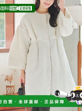 日本直邮KOBE LETTUCE 粗花呢喇叭袖外套 [K1349]