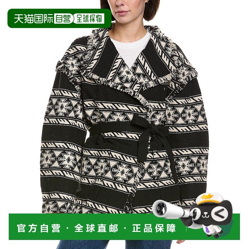 自营Isabel Marant Etoile Josialo Coat - white 美国奥莱直发