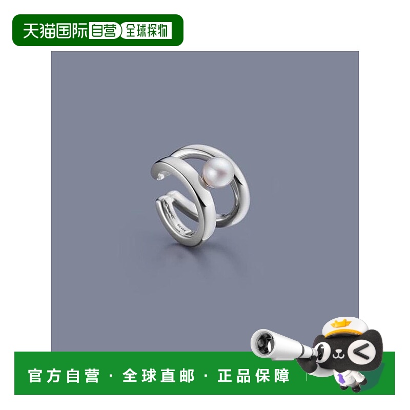 日本直邮日潮 4度C Canal ４℃ 银色耳夹/左耳用 152524251039