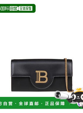 香港直邮BALMAIN 女士手拿包 DN1ON197LAVE0PA SS2025黑色 单肩包