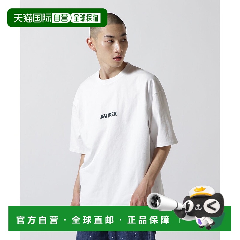 日本直邮AVIREX CORE LOGO EMBROIDERY T恤 [AV1129EM020536]
