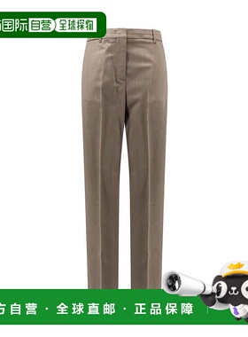 1h可退 香港直邮潮奢 GOLDEN GOOSE 女士 腰带环休闲裤 GWP01894P