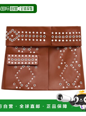 香港直邮Marni 铆钉迷你半身裙 GOMX0846J0ULV891