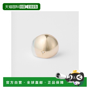 日本直邮日潮 agete 阿卡朵K5／银钻石耳环袖套（单耳用）混合色