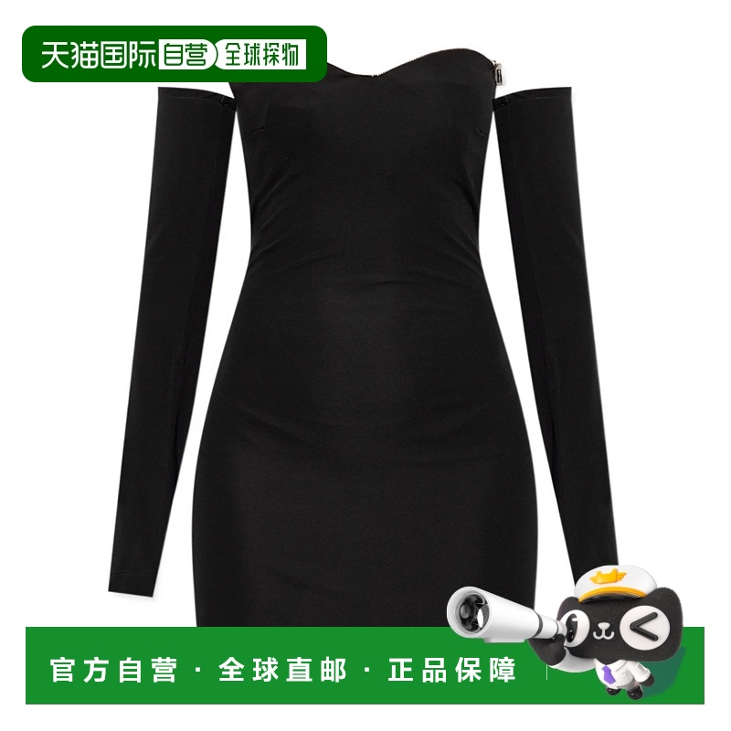 1小时内可退 香港直邮Dsquared2 二次方 女士 露肩连衣裙 S75CV08