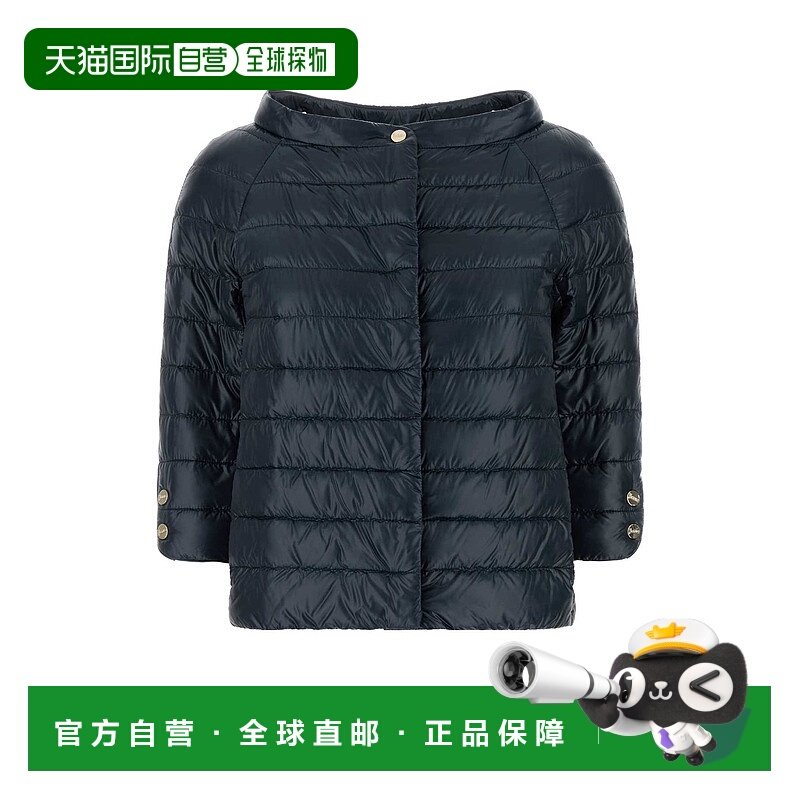 香港直邮HERNO 女士羽绒服 PI0613DIC12017Z9200 SS2025 蓝色