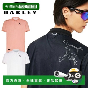男士 短袖 Polo 日本直邮Oakley 2025 BREATH 衫 春夏高尔夫 SKULL