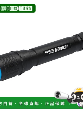 【日本直邮】GENTOS 手电筒 LED 灯 AA 电池供电 390 流明 K-FORC