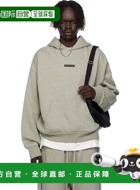 香港直邮潮奢 Essentials 男士 灰色 Classic Fit Fleece 连帽衫