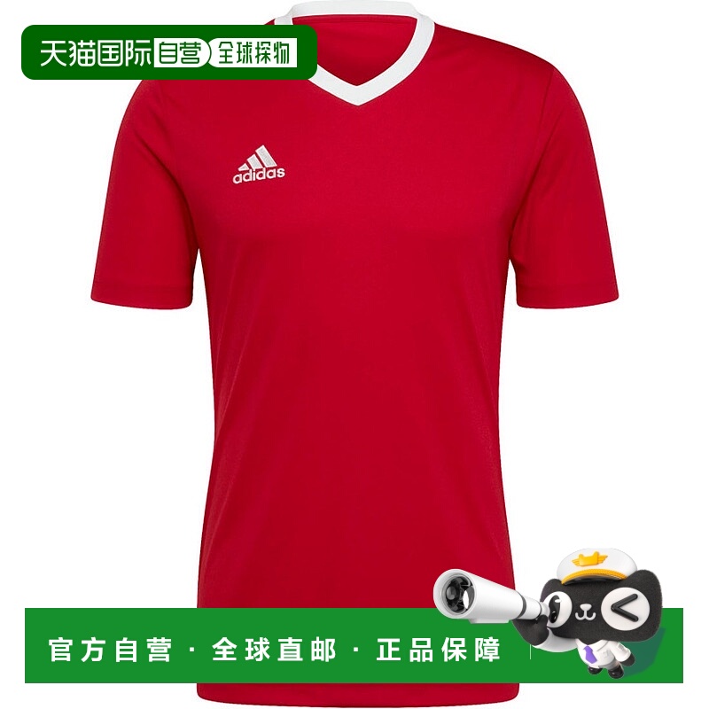 日本直邮 adidas ENTRADA22 半袖足球运动衫 [ZG486]男款