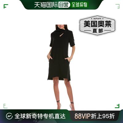 3.1 Phillip Lim 可拆卸围巾连衣裙 - 黑色 【美国奥莱】直发