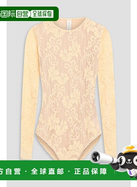 1h可退 香港直邮ZIMMERMANN 女士 凸纹蕾丝连体衣 8622WRS24PARCH