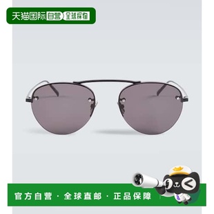 男士 圣罗兰 575 0011 香港直邮Saint 飞行员太阳眼镜 Laurent