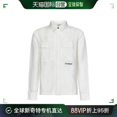 香港直邮潮奢 C.P. Company 男士 长袖衬衫 16CMSH159A006501G