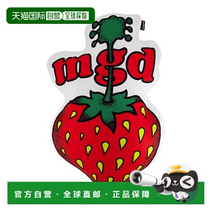 韩国直邮MAHAGRID街头潮牌24年新款 复古校园休闲靠枕MG2DSMAB 美式