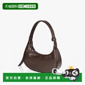 单肩手提可调节肩带褶纹大号棕月牙包 韩国直邮FIND KAPOOR时尚