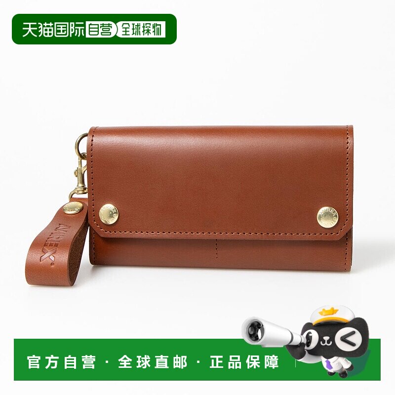 日本直邮AVIREX 水牛皮革长款钱包 [AV1129DM10433]长钱包