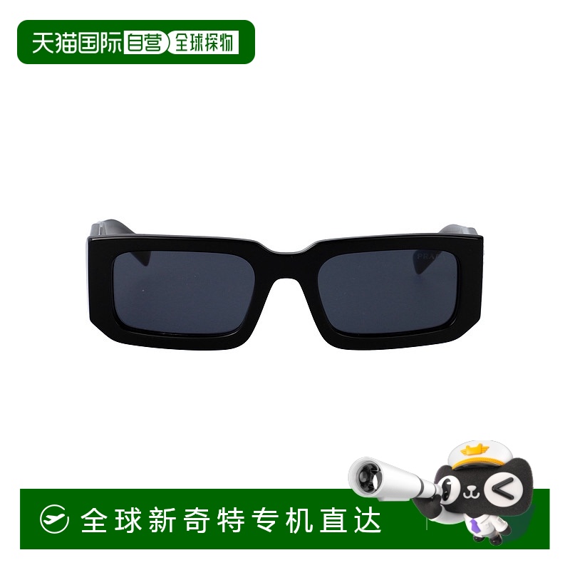 1h可退 香港直邮PRADA 男士太阳镜 0PR06YS16K2K1 SS2025 黑色 0P