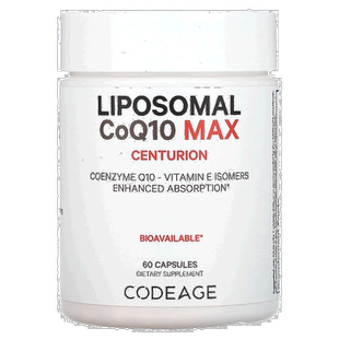 香港直邮Codeage,脂质体辅酶 Q10 MAX,辅酶 Q10、维生素 E 同分6