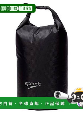 日本直邮Speedo Hydro Air 防水卷盖 8L 游泳包 SE22515-K