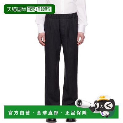 1h可退 香港直邮Tom Ford 汤姆 福特 男士 黑色 Herringbone Stri