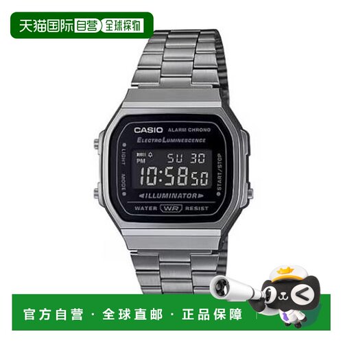 香港直邮卡西欧/Casio A168WEGG-1B 手表