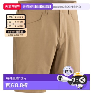 1h可退 加拿大直邮Arc'teryx Kragg Cotton 短裤 男士四向弹力攀