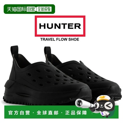 日本直邮HUNTER 中性款 TRAVEL FLOW 鞋 黑色 ufk1001eva-blk