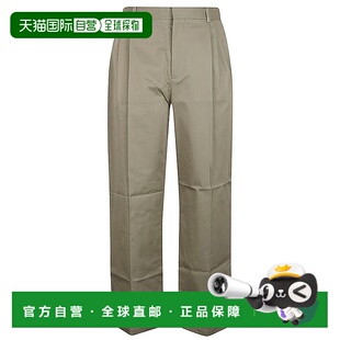 男士 绿色直筒裤 休闲裤 SS2024 H526Y04WEB4430 香港直邮LOEWE