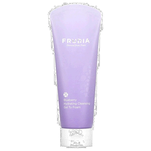 香港直邮Frudia蓝莓保湿泡沫洁面凝胶145ml洗面奶温和正品